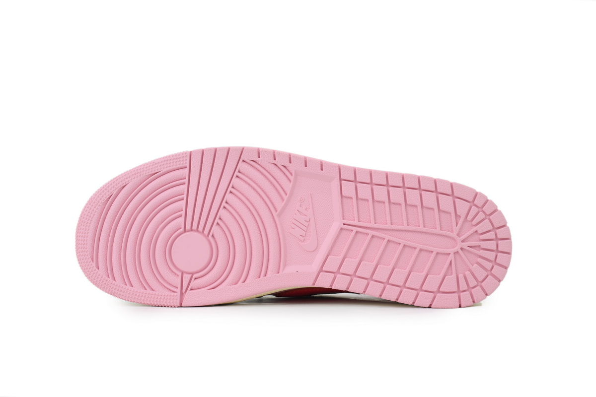 PK God Batch Travis Scott x Air Jordan 1 Retro Low OG 'Sail Tropical Pink' IQ7604-101