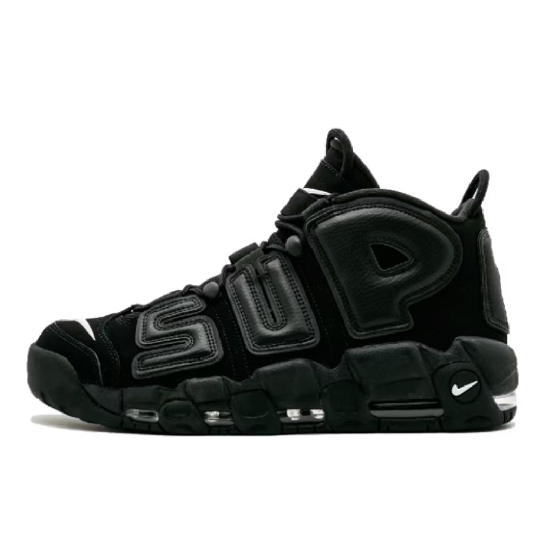 Supreme x Nike Air More Uptempo 'Black' 902290-001 