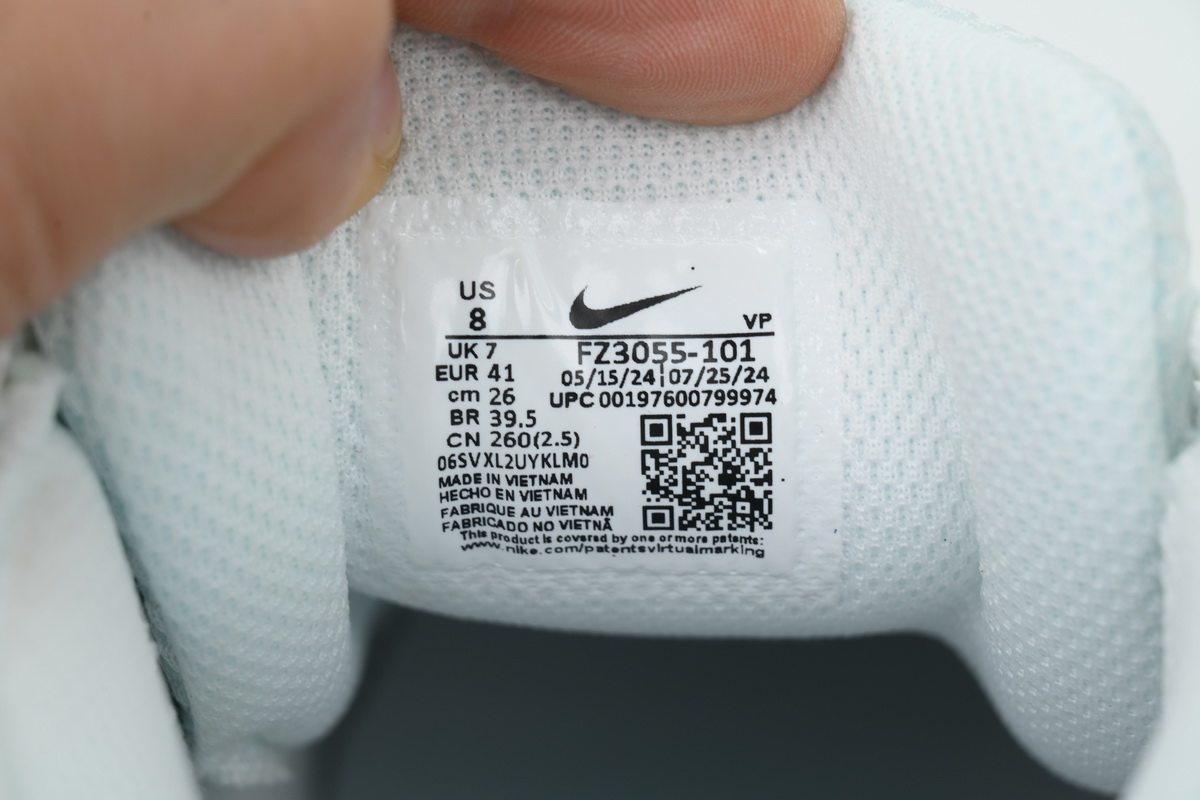 Nike Air More Uptempo Low 'White Hyper Royal'  FZ3055-101