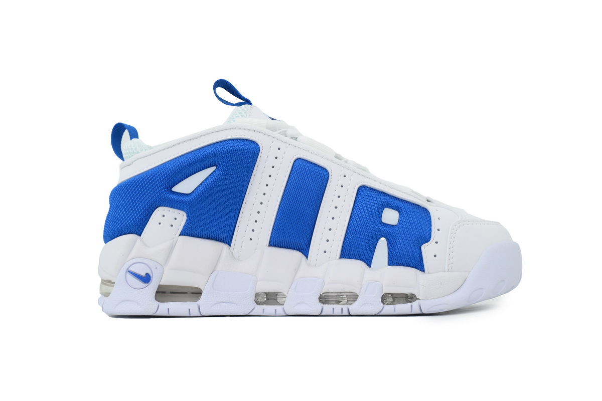 Nike Air More Uptempo Low 'White Hyper Royal'  FZ3055-101