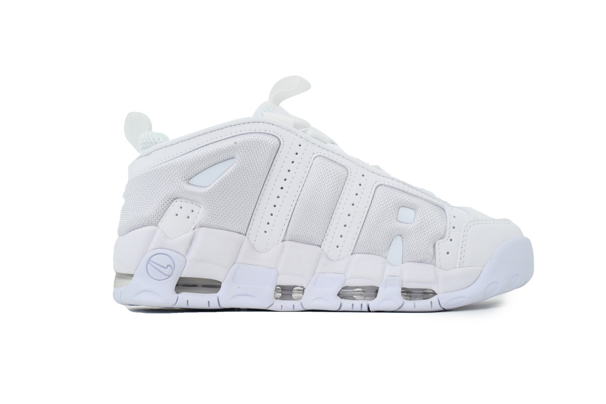 Nike Air More Uptempo Low 'Triple White' FZ3055-100 