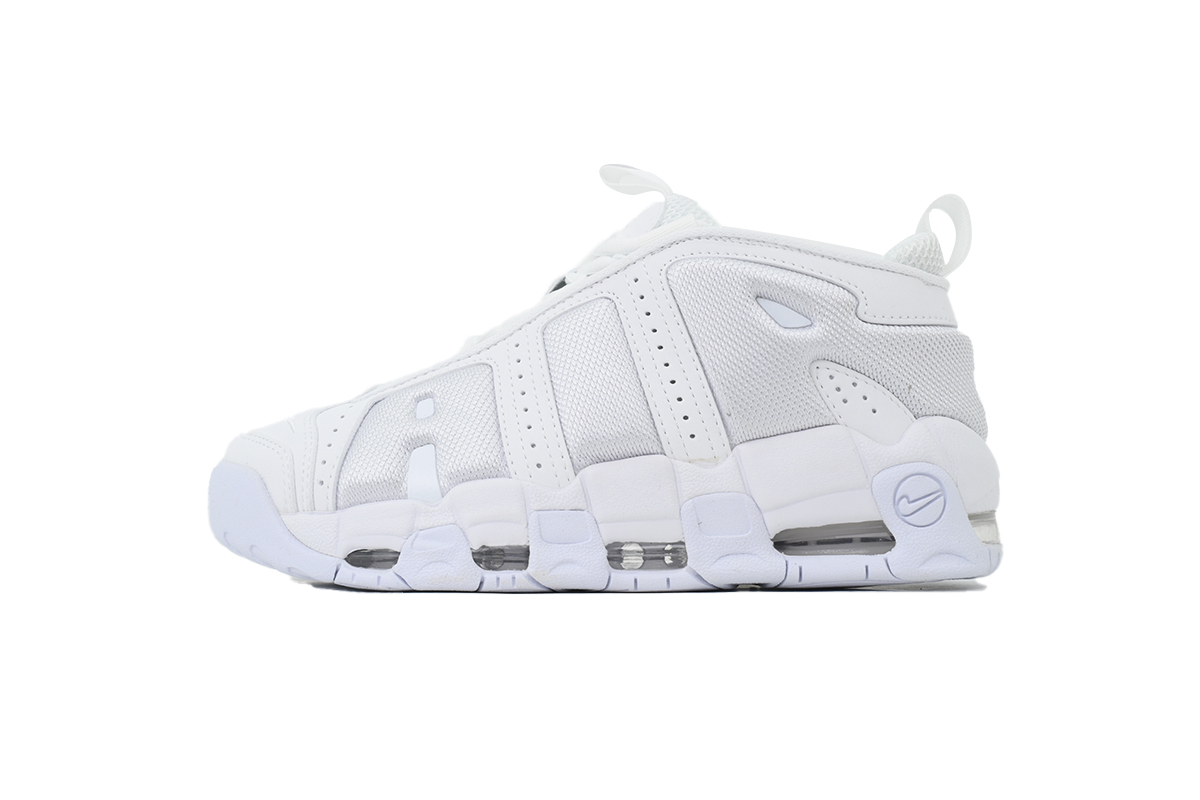 Nike Air More Uptempo Low 'Triple White' FZ3055-100 