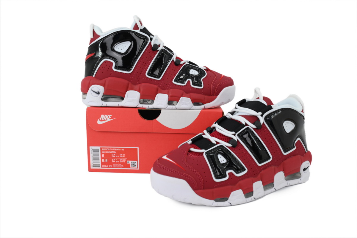 Nike Air More Uptempo Low 'Bull Red'  921948-600 