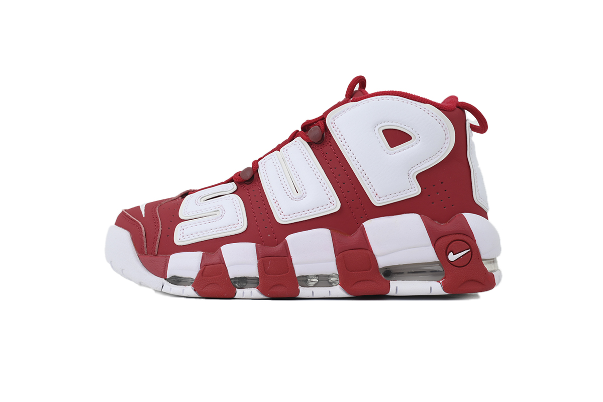 Supreme x Nike Air More Uptempo 'Red' 902290-600 