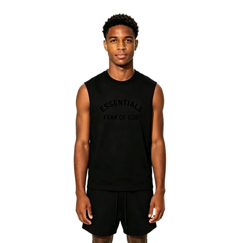 Fear of God Vest-2121#+Fear of God Essentials Shorts