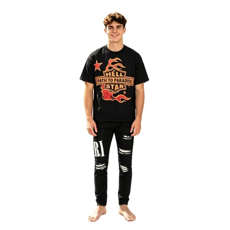 Hellstar-600-0302 + Amiri Jeans PK 604