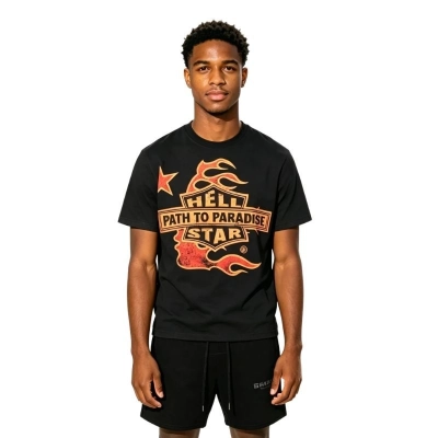 Hellstar-600-0302 + Fear of God Essentials Shorts (SS21) Black/Stretch Limo 01