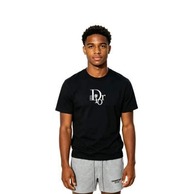 Dior relaxed-fit by erl t-shirt+Fear of God Essentials Shorts 01