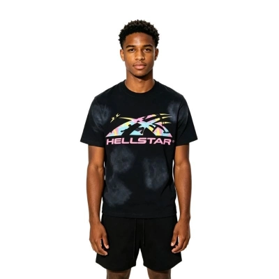 Hellstar T-Shirt -6793#+Fear of God Essentials Shorts 01