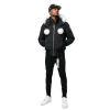 Moose Knuckles ORIGINAL DEBBIE SHEARLING TRIM BOMBER JACKET + Purple Brand Fashion Men Jeans 4