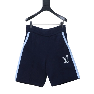  Louis Vuitton x Tyler, the Creator Navy Knit Shorts 01