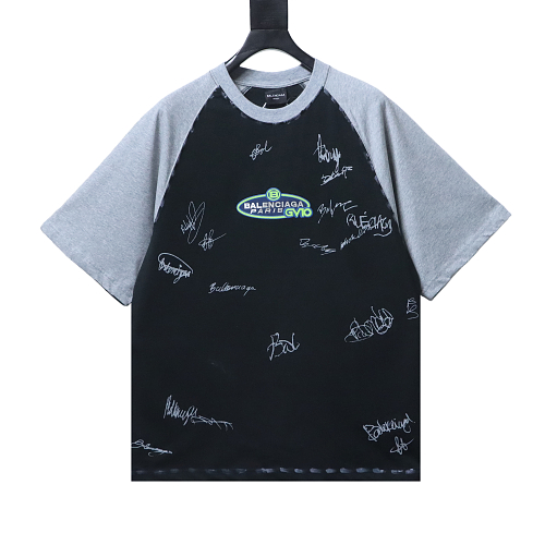 Balenciaga Banana Raglan Oversized T-Shirt Black