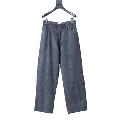 Bottega Veneta Matt Wide Leg Corduroy Pants 01