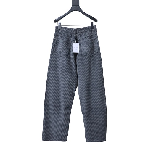 Bottega Veneta Matt Wide Leg Corduroy Pants