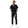 Chrome Hearts Multi Color Cross T-shirt Black+Purple Brand Fashion Men Jeans 4