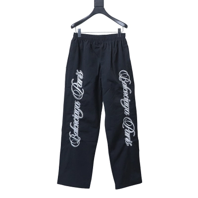 Balenciaga Cursive Reversible Tracksuit Pants 01