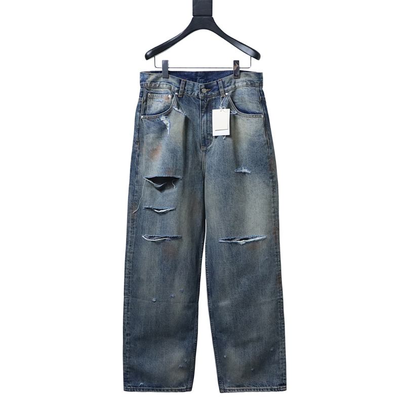 Ancellm Wide 5P Denim Pants