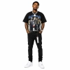 Godspeed Dream Team Tee #1023 Grey Wash+Purple Brand Fashion Men Jeans 4