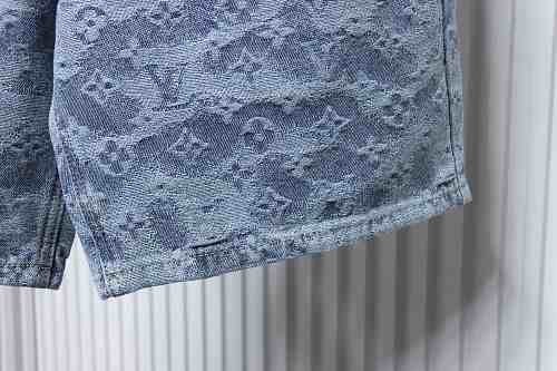 Louis Vuitton Monogram Denim Shorts