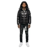 Moncler Maya Short Down Jacket Black (NFC) + Purple Brand Fashion Men Jeans 6