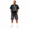 Vlone White Snake Tee+Amiri jean shorts-605#