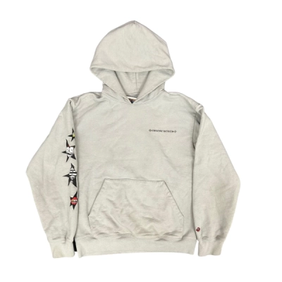 Chrome Hearts Matty Boy Hoodie Grey+Denim Tears Jeans Shorts Black CX758615 02
