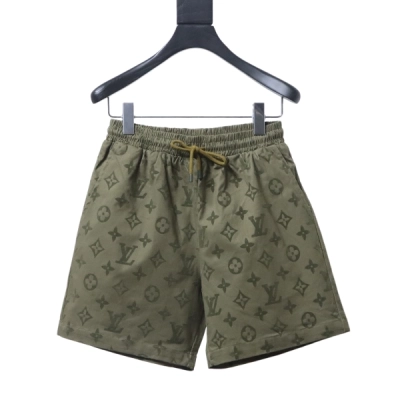 Louis Vuitton Gradient T-Shirt-6028#+Louis Vuitton Monogram Swim Shorts 02