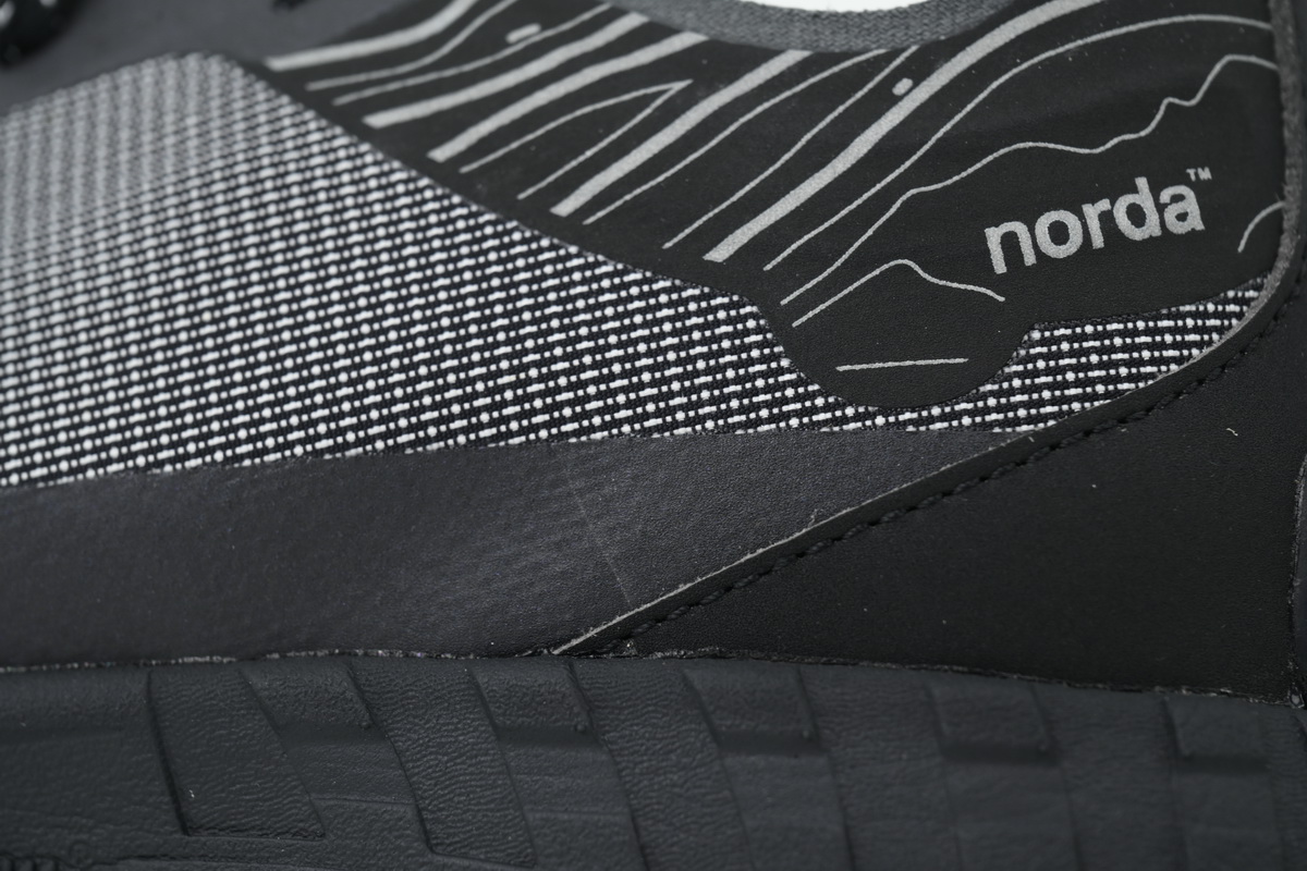 Norda 001 Trail Running Shoe Carbon Black