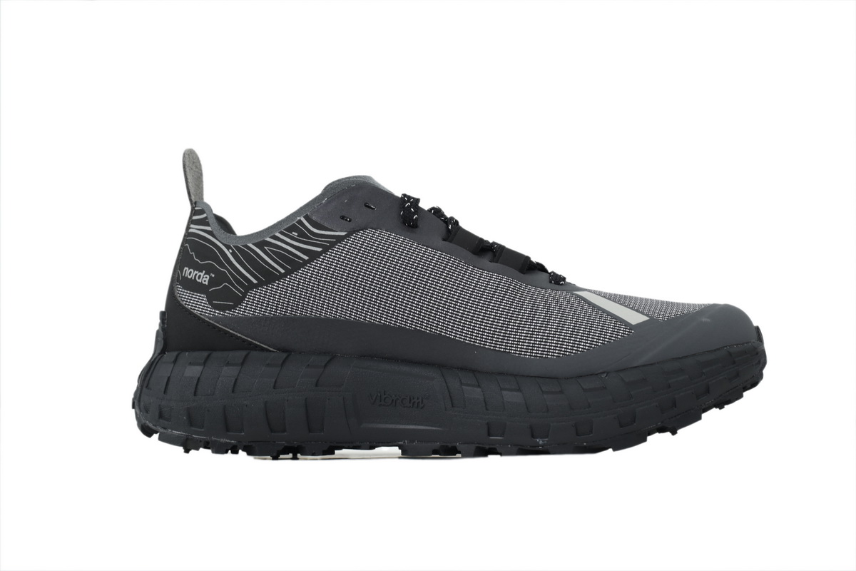 Norda 001 Trail Running Shoe Carbon Black