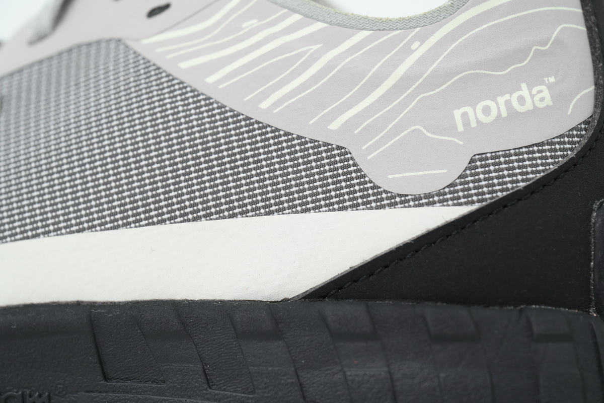 Norda 001 Trail Running Shoe Black-Grey