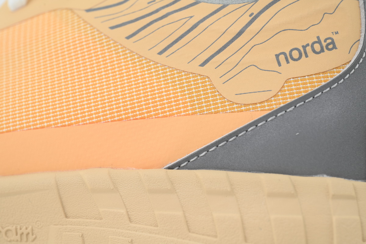 Norda 001 Trail Running Shoe Orange