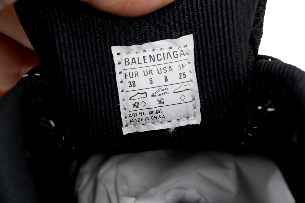 PK God Batch Balenciaga Runner Black 1011