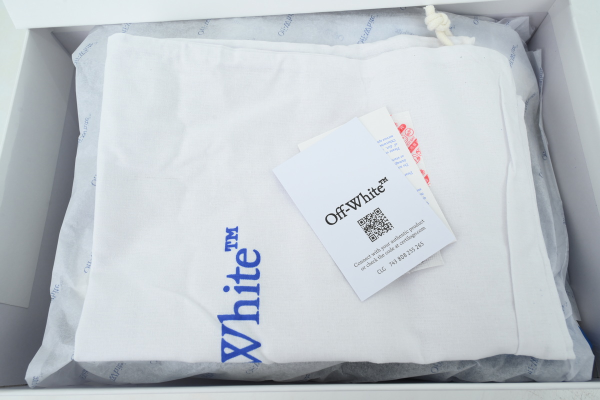 PK God Batch WHITE ODSY Fluorescent Green And White OMIA190S2 2FAB0 10145