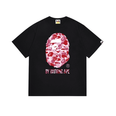 BAPE T-Shirt -#075+Purple Brand Jeans -830# 02