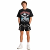 Godspeed T-Shirt-7023# + Hellstar Warm Up Shorts Black