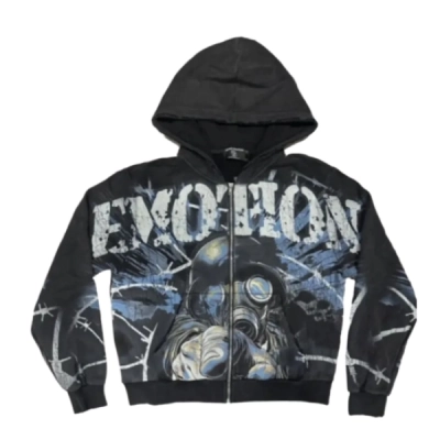 Mixed Emotion Disinfectant Mask Hoodie+Amiri Jeans PK 8908 02