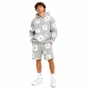 Denim Tears The Cotton Wreath Sweatshirt Grey+Denim Tears The Cotton Wreath Shorts Grey