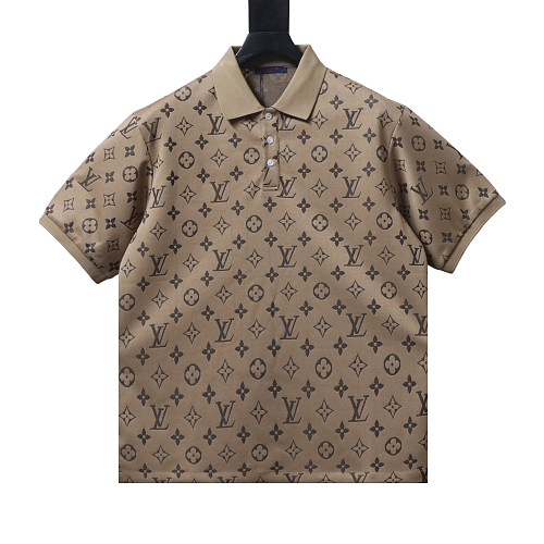 Louis Vuitton Monogram Piqué Polo Top