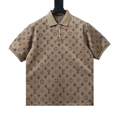 Louis Vuitton Monogram Piqué Polo Top 01