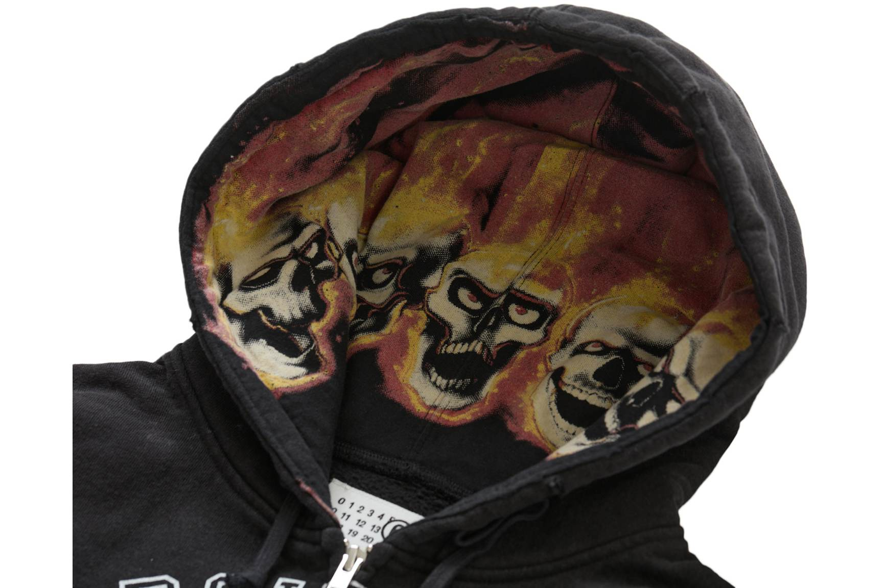 Supreme MM6 Maison Margiela Zip Up Hooded Sweatshirt