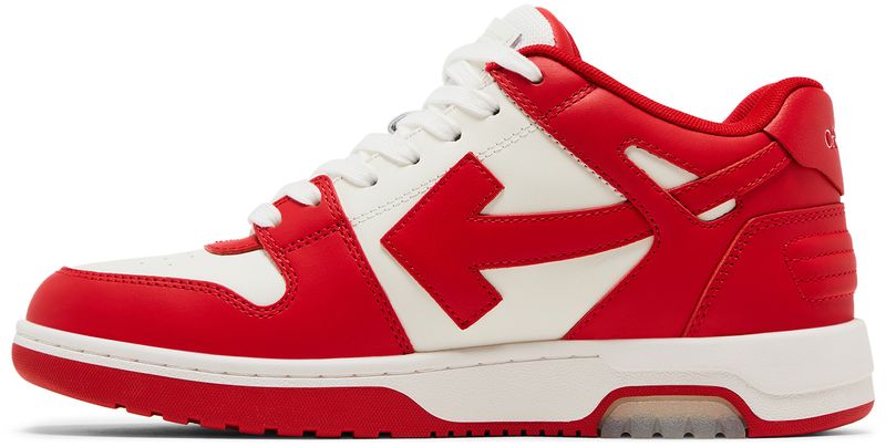 PK God Batch Off-White Out of Office 'Red White' 2024 OMIA189F24LEA003 0125