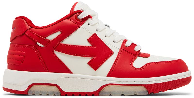 PK God Batch Off-White Out of Office 'Red White' 2024 OMIA189F24LEA003 0125
