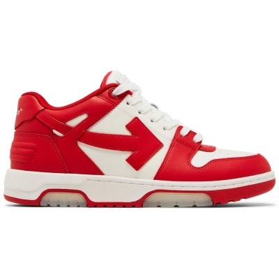 PK God Batch Off-White Out of Office 'Red White' 2024 OMIA189F24LEA003 0125 02