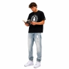 BAPE x Chrome Hearts Baby Milo T-shirt Black + Purple Brand Fashion Men Jeans YZ072421