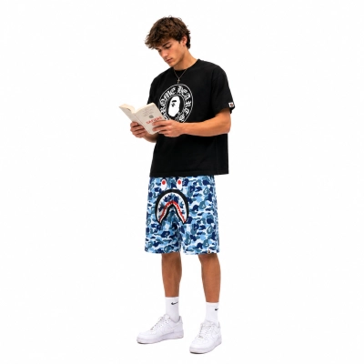 BAPE x Chrome Hearts Baby Milo T-shirt Black+BAPE Shorts-8669# 01