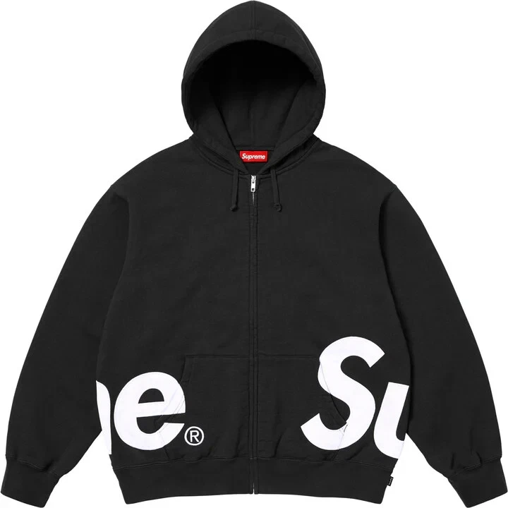 SUPREME 25SS BIG LOGO ZIP UP 