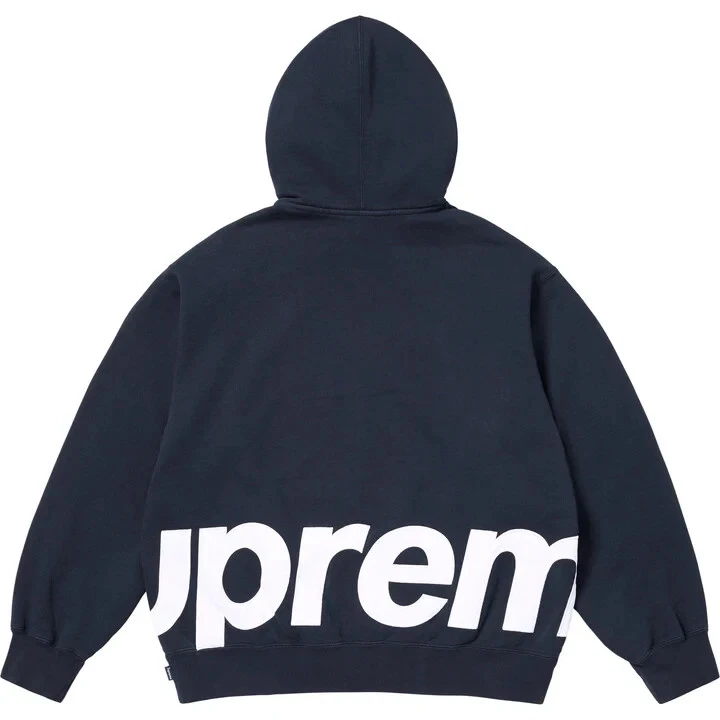 SUPREME 25SS BIG LOGO ZIP UP 