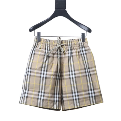 Burberry Archive Beige Check Swim Shorts  01