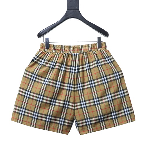 Burberry Check Cotton Shorts (Archive beige)
