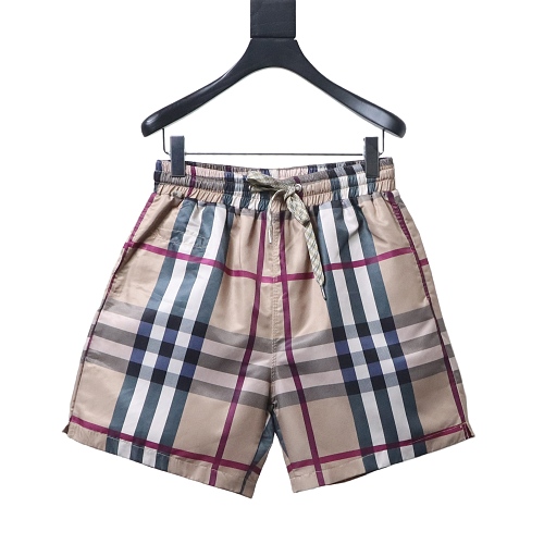 Burberry Check Swim Shorts (Sand beige)